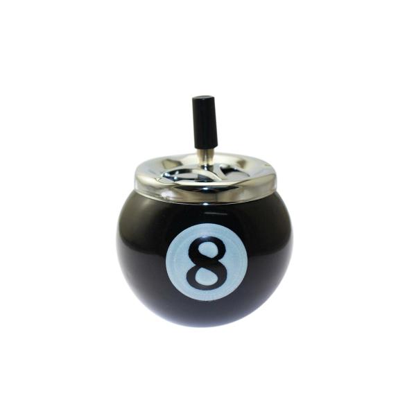 ◆ 当店は紙での領収書の発行は行っておりません◆ 初期不良は、1週間以内にご連絡下さい。それ以降の対応は出来ませんので、ご注意下さい。◆ 初期不良以外の故障は、メーカーにお問合せ下さい。【商品概要】おしゃれなビリヤードボール型の灰皿です。押...