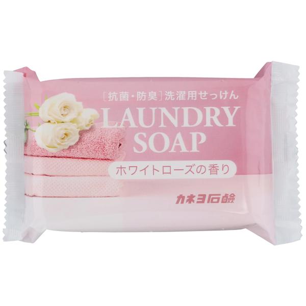 他サイト： カネヨ石鹸 ランドリーソープ 135g 洗たくせっけん 固形 ホワイトローズの香りの商品画像
