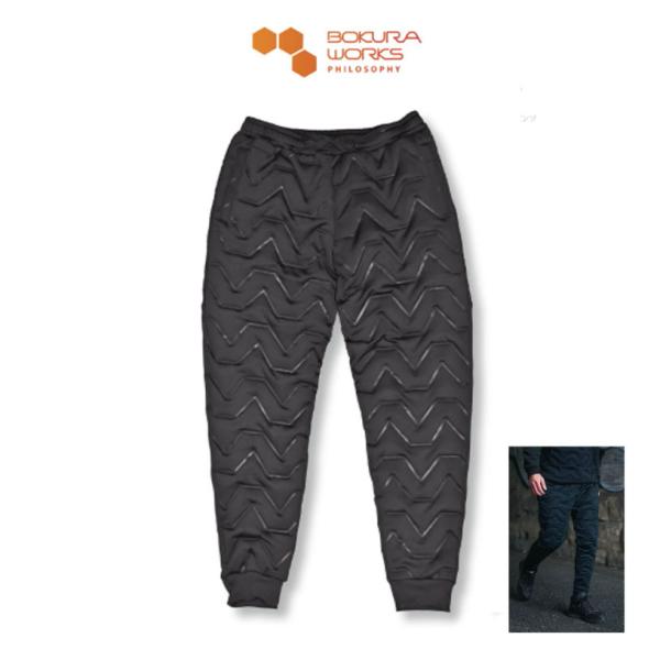 ボクラワークス BOKURAWORKS メンズ 3824 ピンソニック中綿防寒ジョガーパンツ ピンソニック 防風 保温