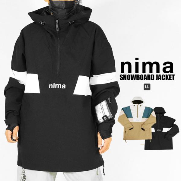 NIMA 【単品】耐水圧10,000mm スノーボードジャケット ニーマ NB9004