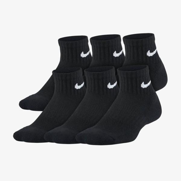 6足ソックスセット NIKE ナイキ ジュニア キッズ SX6912 ナイキ 6P YA エブリデイ クッション アンクルソックス ソックス 靴下 スポーツ おしゃれ 厚