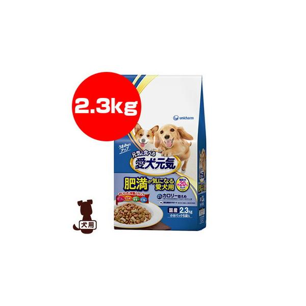 愛犬元気 元気に食べる愛犬元気 肥満が気になる愛犬用 ビーフ・ささみ