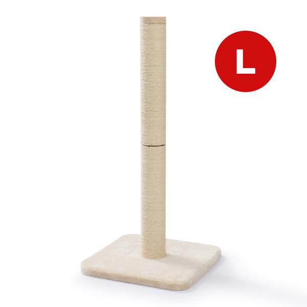 【同梱可】麻素材のつめとぎは使い込むほどに猫好みに。麻素材は、猫が引っ掻いて繊維がほつれていくことで、徐々に猫好みの柔らかさになっていきます。丈夫な素材で長く楽しむことができ、猫のつめとぎの目的の1つであるにおいづけもしっかりできます。