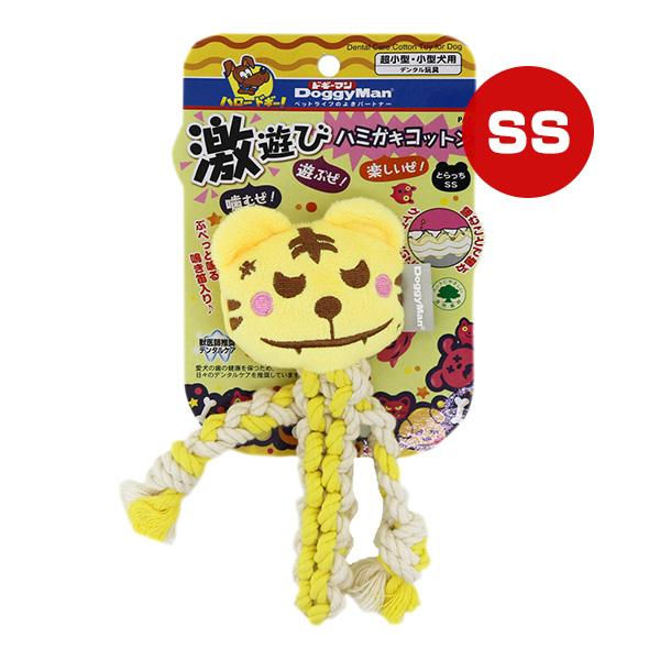 ドギーマン 激遊びハミガキコットン とらっち SS ▽a ペット