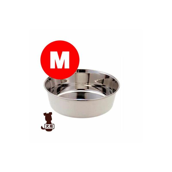 TOM 犬用食器 ドギーマン ステンレス製食器犬用皿型M ドギーマン▽a ペット ドッグ