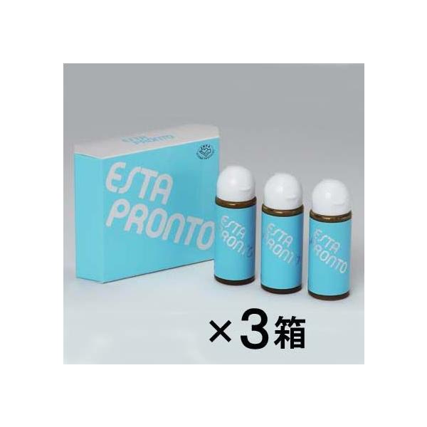 ★キャンペーン中３箱セットご購入ごとに８mlを３個プレゼントいたします。水に溶けて飲みやすい。店長も１５年以上飲み続けています。エスタプロントの特徴　ヤニの出ないブラジル産プロポリス！　ミセル化抽出のプロポリス内容量：１箱あたり９０ml（3...