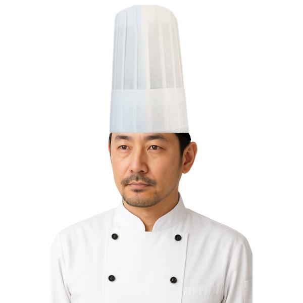 内容: 大人用 角型 6枚セットサイズ:高さ約23ｃｍ頭囲:約56cm 　スライド式で＋−6cm前後調整できます。2か所テープが付いていますので頭囲サイズに合わせて貼ってご使用下さい不織布の使い捨てタイプです。使い捨てできるので衛生的です。