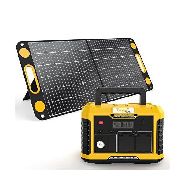ポータブル電源 ソーラーパネル セット 1000W