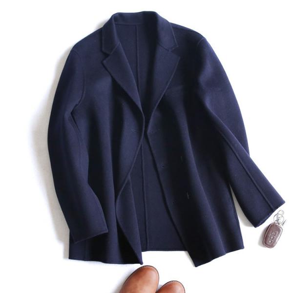 Pコート メンズ ピーコートアウター 再再販 ウールコート 100 ウール 保温 キャメル オシャレ 送料無料