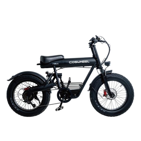 COSWHEEL MIRAI 原付二種　マットブラック rusion-jp_cosmiraimc-rus-