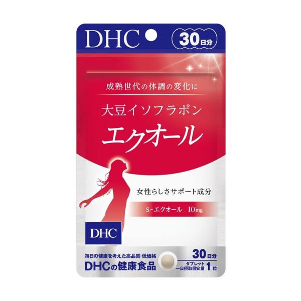 他サイト： 1個 DHC 大豆イソフラボン エクオール 30日分 30粒 ディーエイチシー 健康食品の商品画像