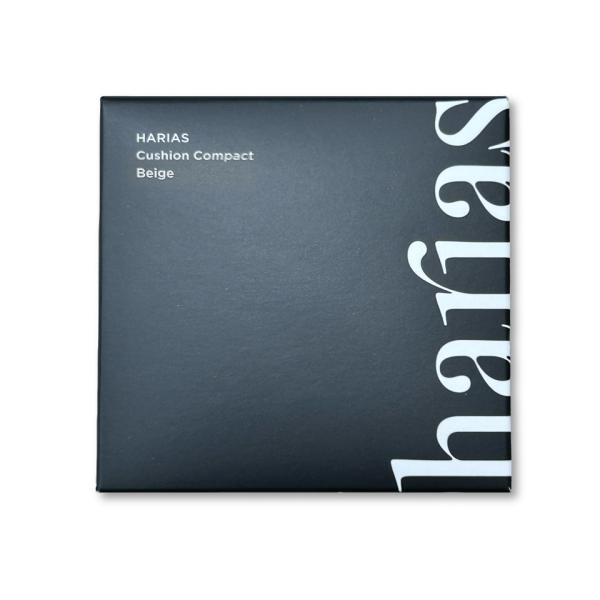 HARIAS ハリアス クッションコンパクト 15g ベージュ SPF50+ クッションファンデーション 追跡可能メール便にて発送