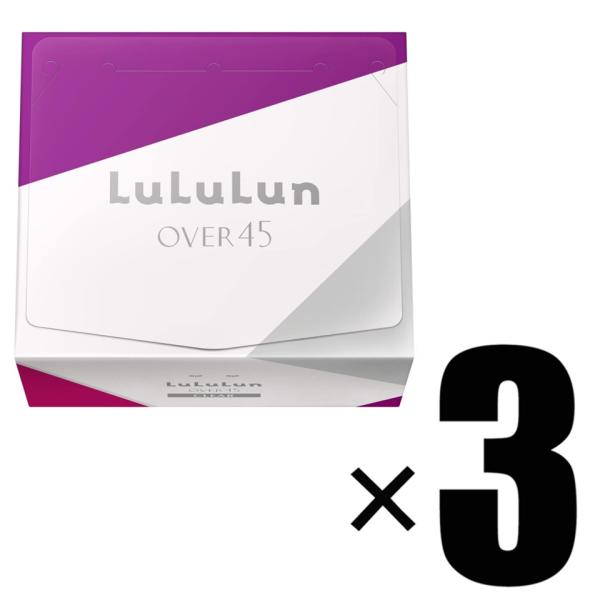 【製品について】ブランド LuLuLun ルルルンアイテム 3個 LuLuLun ルルルン フェイスマスク Over45 32枚入×3 アイリスブルー クリア シートマスク・パック内容量 32枚入×3原材料名 水、グリセリン、BG、ベタイン...