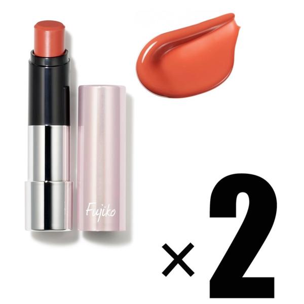 【製品について】ブランド　Fujiko フジコアイテム　2本 Fujiko フジコ ノールックリップ 03 キュンなベージュ 4.1g×2 リップケア内容量　4.1g×2カラー03 キュンなベージュ原材料・成分トリイソステアリン酸ポリグリセ...