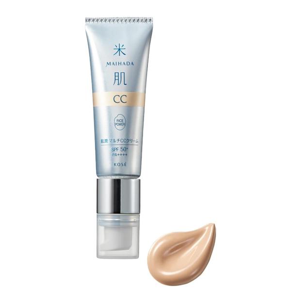 【製品について】ブランド 米肌 MAIHADAアイテム KOSE コーセー 米肌 MAIHADA 肌潤 マルチCCクリーム SPF50+ PA++++ 30mL ライスパワーNo.7 [ 00 ライトベージュ ]カラー 00 ライトベージュ...
