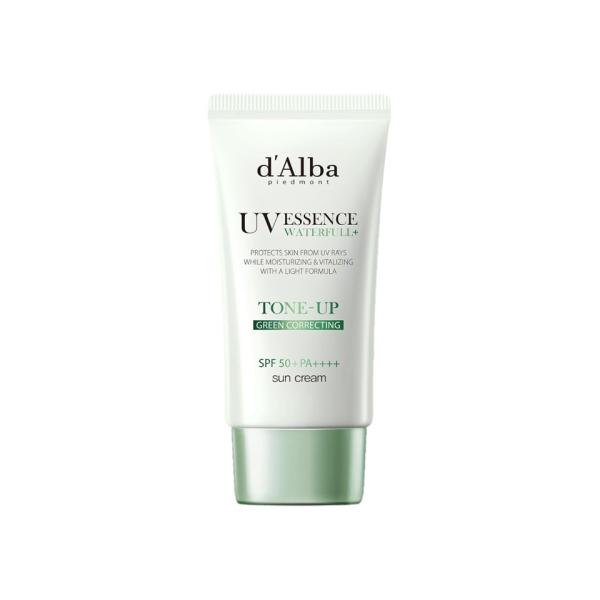 d'Alba ダルバ トーンアップ UVエッセンス サンクリーム 50ml グリーン 化粧下地 日焼け止め