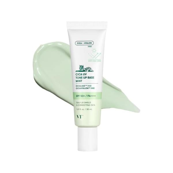 VTCOSMETICS シカ UVトーンアップベース SPF50+/PA++++ ミント 化粧下地 VTコスメテックス