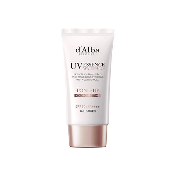 d'Alba ダルバ トーンアップ UVエッセンス サンクリーム 50ml ピンク 化粧下地 日焼け止め