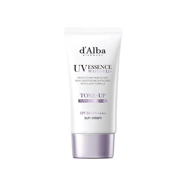 d'Alba ダルバ トーンアップ UVエッセンス サンクリーム 50ml パープル 化粧下地 日焼け止め