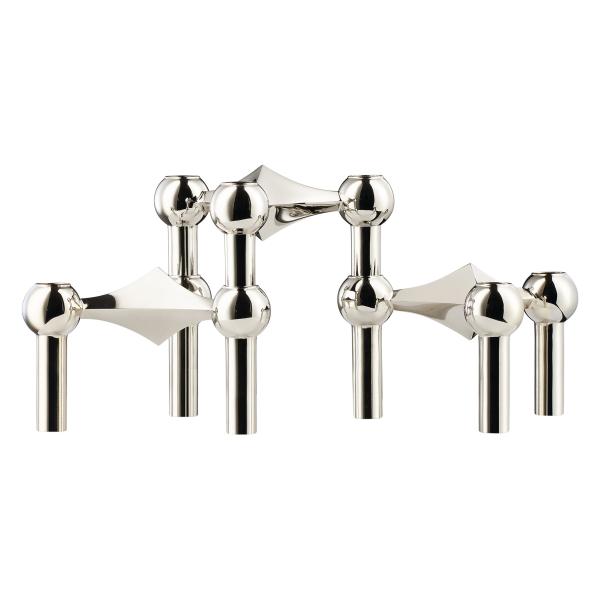 Stoff Nagel ストッフ キャンドルホルダー 3個セット 正規品 Stoff Nagel ストッフ ナゲル キャンドルホルダー クローム 3個セット