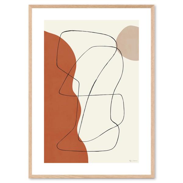 The Poster Club アートポスター 50×70cm NG 01 ポスタークラブ 北欧