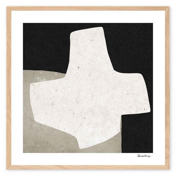 The Poster Club アートポスター 50×50cm Cross ポスタークラブ 北欧
