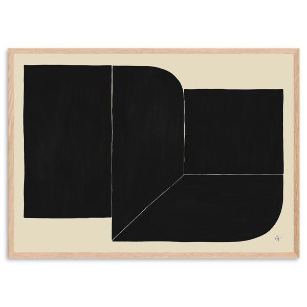 【フレーム付】THE POSTER CLUB Green Ocean 50×70 フレーム付】THE POSTER CLUB Green Ocean 50×70 北欧デザイン ポスター