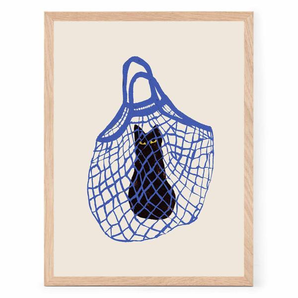 The Poster Club アートポスター 30×40cm The Cats In The Bag ポスタークラブ