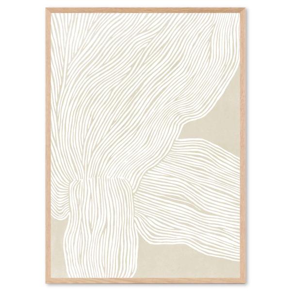 The Poster Club アートポスター 50×70cm Line no. 09 ポスタークラブ