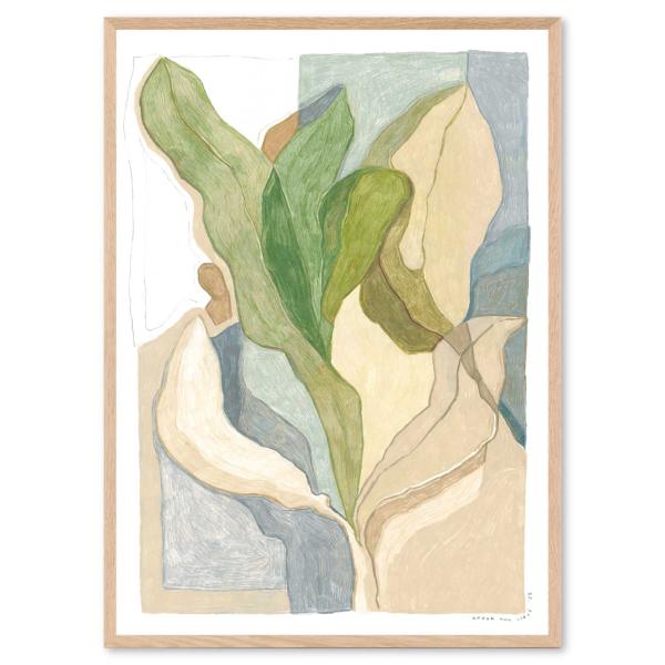 The Poster Club アートポスター 50×70cm Seaweed ポスタークラブ 北欧