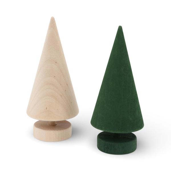 Larssons Tra ラッセントレー 小さな木製クリスマスツリーオブジェ Mサイズ 12cm ナチュラル 北欧雑貨 スウェーデン インテリア雑貨