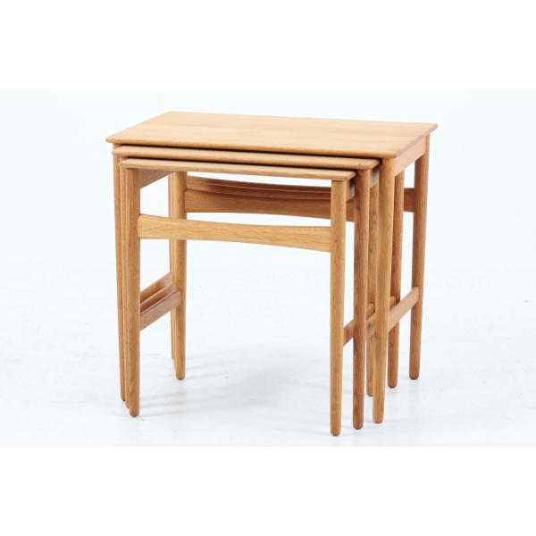 Hans J.Wegner(ハンス・J・ウェグナー) オーク無垢材 ネストテーブル