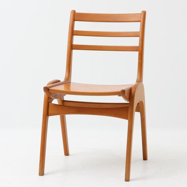 Henning Kjaernulf ダイニングチェア ビーチ材 Soro Stolefabrik ヘニング・ケアヌルフ