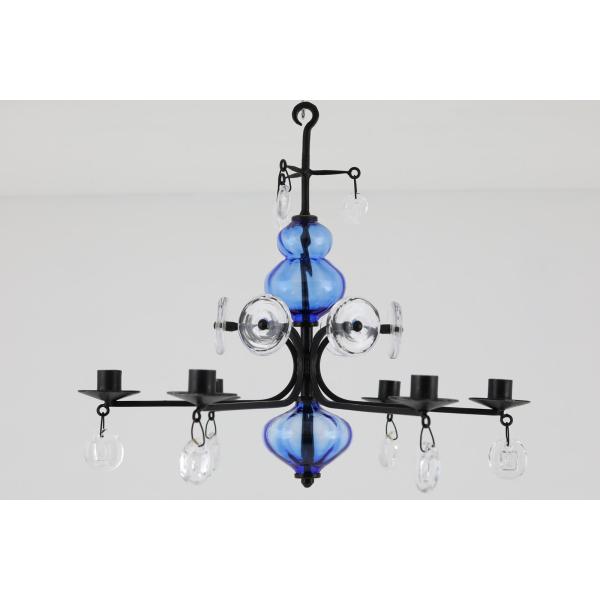 エリックホグラン Erik Hoglund シャンデリア キャンドル Boda社 Erik Hoglund エリックホグラン Boda社製 シャンデリア/ガラス