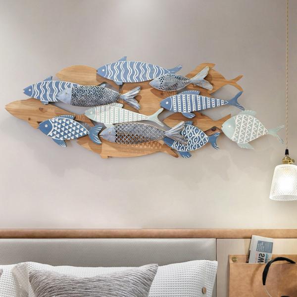 ウォール アート 魚 オーシャンスタイル クリエイティブ おしゃれ