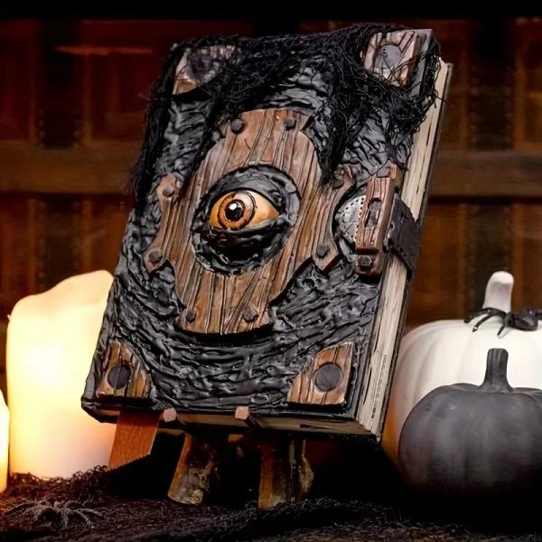 オブジェ ダークファンタジー風 魔導書 インテリア 置物 ハロウィン 秋 オータム ハロウィーン パーティー イベント ホラー調 デコレーション 装飾 雑貨