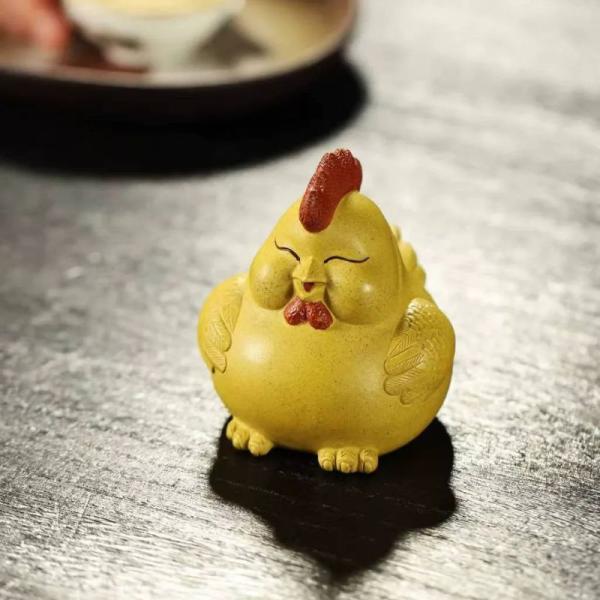 にわとり 置物 風水 鶏 オブジェ 開運 干支 酉 縁起物 卓上置物