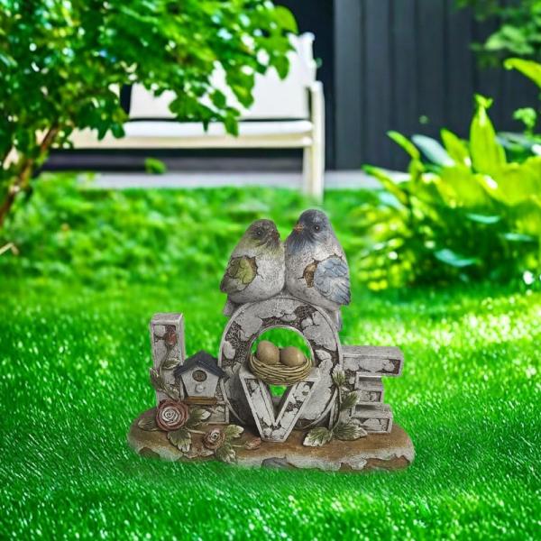 オブジェ　ミニチュアガーデン　鳥が来る庭　癒し　外出気分 オブジェ ミニチュアガーデン 鳥が来る庭 癒し 外出気分