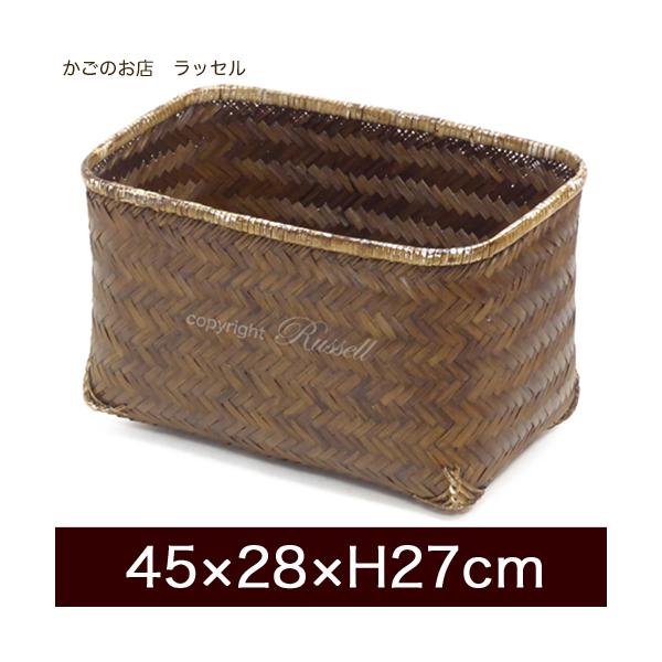 一閑張りカゴ　バスケット 竹かご 竹製 収納かご 収納バスケット 一閑張り材料 一貫張り