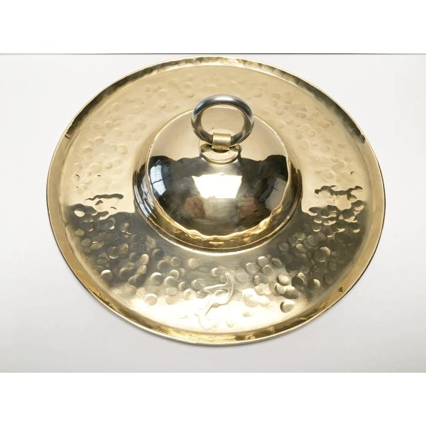 祭り囃子用品 青森ねぶた 手振り鉦 手平鉦 チャッパ 5寸 手打ち青