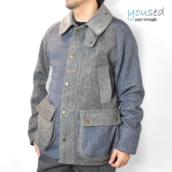 ユーズド Yoused ジャケット HARRIS COUNTRY JKT asst ハリスツイード