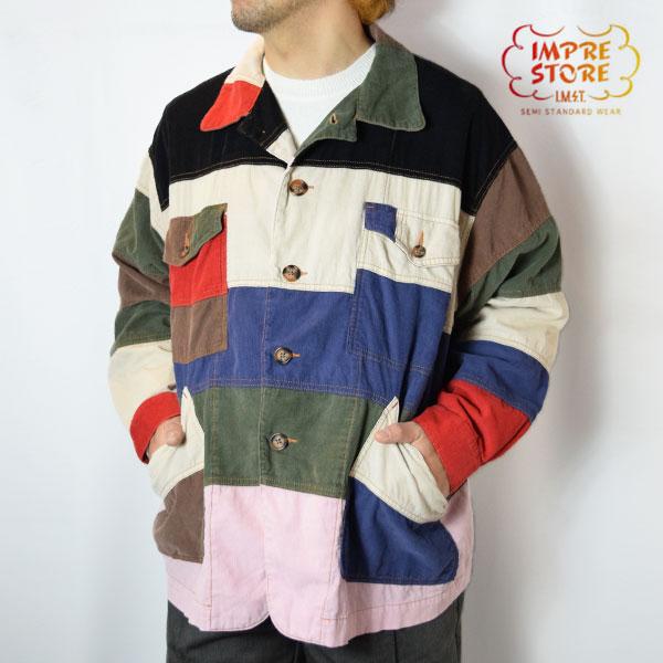 ink リメイク コーデュロイジャケット IMPRESTORE インプレストア David 20W courduroy Rainbow Lake