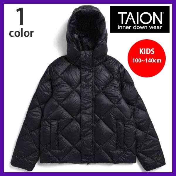 タイオン TAION タイオン ダウン KIDS シティ ダウンフーディー TAION 