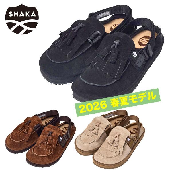SHAKA（シャカ） SHAKA 2026春夏モデル入荷 MOC MULE TASSEL SUEDE