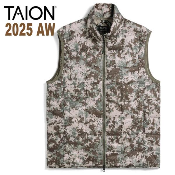 TAION タイオン ダウン 2024AW MENS ベーシック ハイネックW