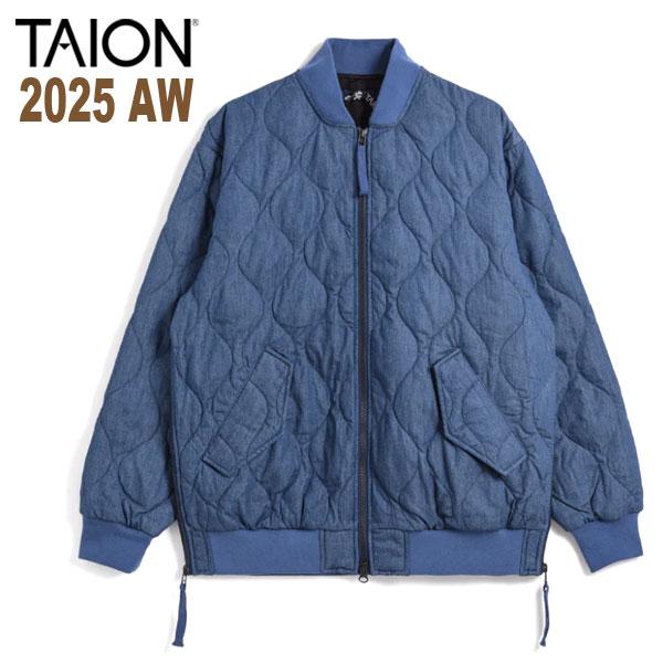 TAION（タイオン） ダウン 2025AW ミリタリー MA-1 ダウンジャケット