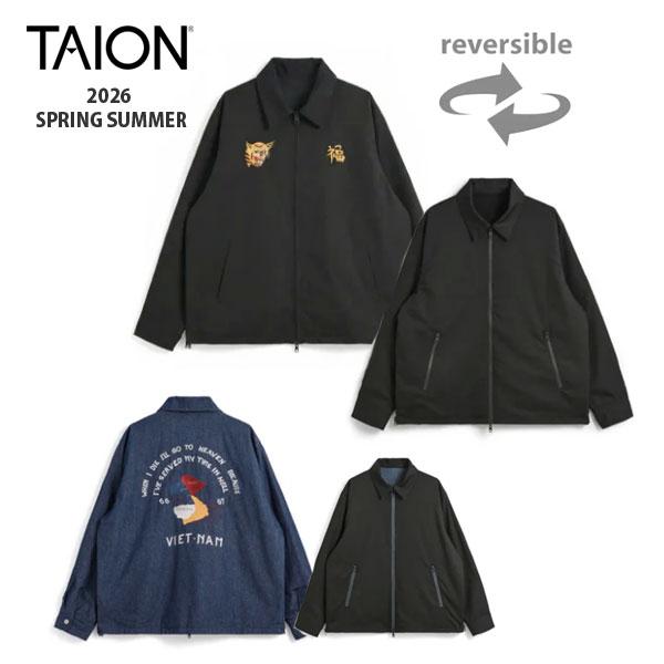 Lサイズ TAION ノンダウン ジャパン スペシャル リバーシブル ベトジャン TAION（タイオン） ノンダウン ジャパンスペシャル リバーシブル