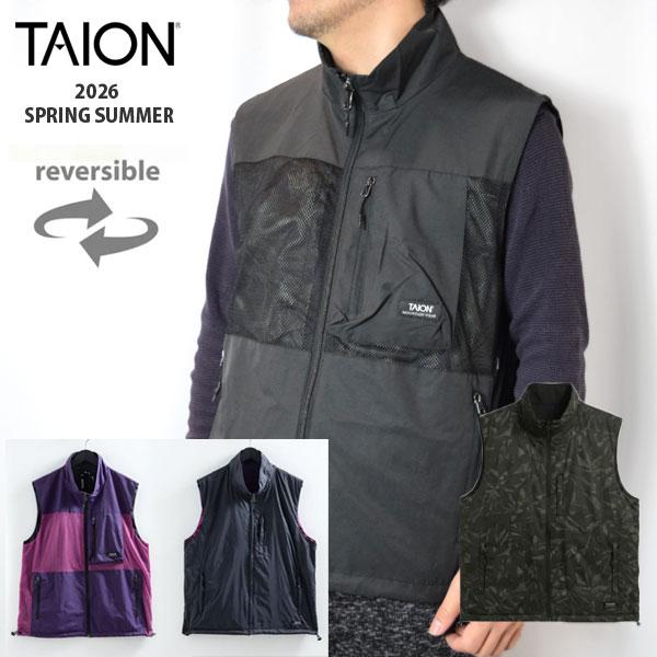 TAION（タイオン） ノンダウン マウンテン リバーシブル メッシュ