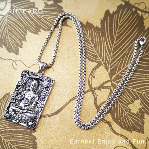 仏像 大仏 ネックレス ペンダント メンズ レディース 和風 グッズ 雑貨