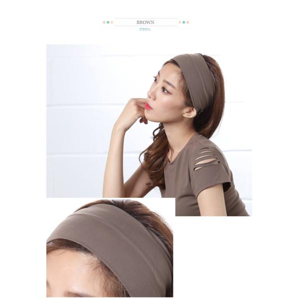 ���K ���K�E�F�A �^�[�o���y�w�A �o���h�z HR2810 (6�F) ���f�B�[�X �w�A�A�N�Z�T���[ �s���e�B�X �t�B�b�g�l�X �X�|�[�c �W�� �z�b�g���K ���i�摜2